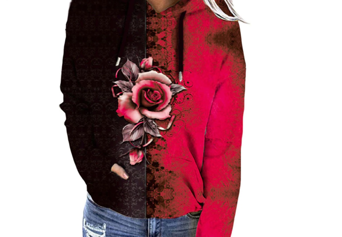 sudadera rosa