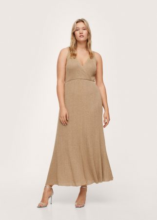 Vestido de punto lúrex