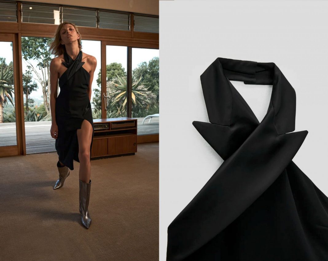 vestido smoking Zara