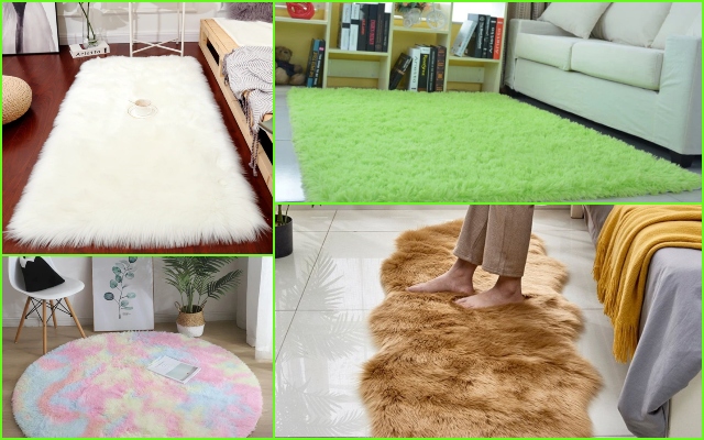Alfombras de pelito de Aliexpress para aportar calidez y estilo a tu salón