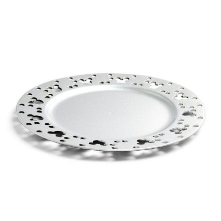 Bajoplato plateado de Mickey Mouse de Disney