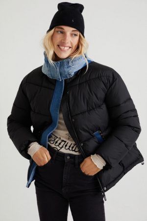 Chaqueta acolchada capucha