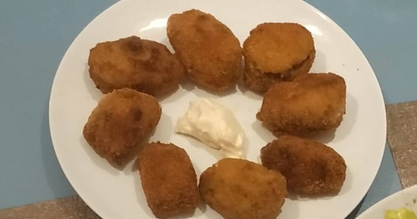 Croquetas al horno
