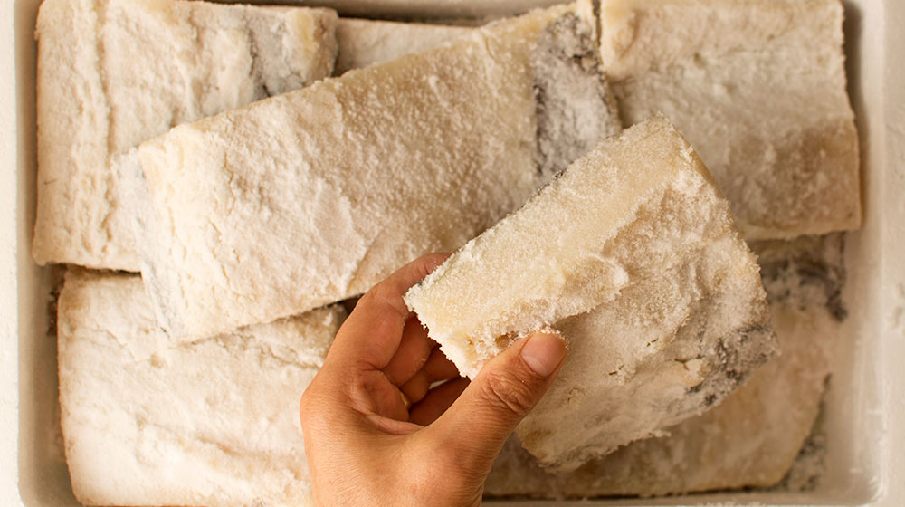 Desalar el bacalao