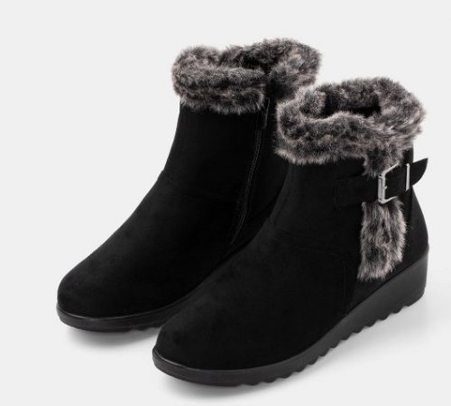 Zapatos cómodos y de calidad que están rebajadísimos SOLO ONLINE en Carrefour 21 Merca2.es botin cuña pelito carrefour