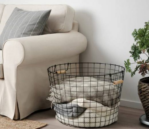 Ikea: 10 novedades de su nuevo catálogo para arrasar en 2022 13 Merca2.es Cesto de rejilla con asas