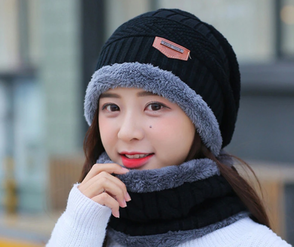 conjunto gorro y bufanda