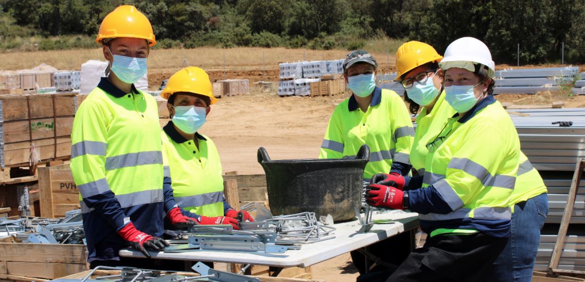 Grenergy apuesta por más mujeres a pie de obra en los parques renovables