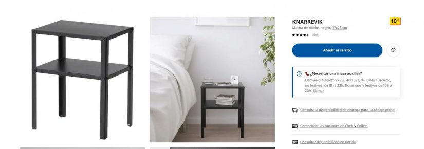Ikea tiene la mesa perfecta para cualquier sitio de tu casa por 7 euros 27 Merca2.es KNARREVIK