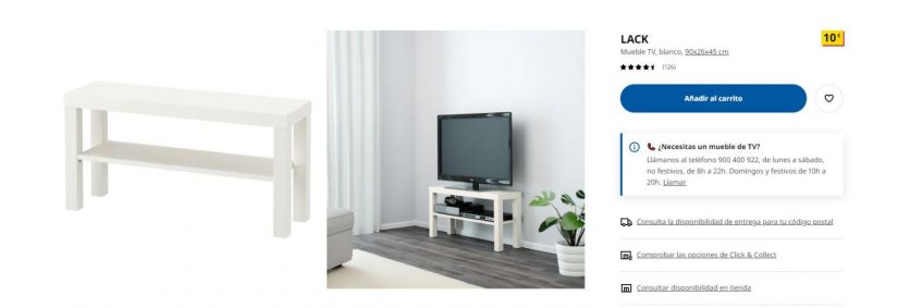 Ikea tiene la mesa perfecta para cualquier sitio de tu casa por 7 euros 29 Merca2.es image 86 Merca2.es