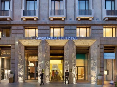 mandarin-oriental-barcelona Fachada del hotel Mandarín Oriental de Barcelona