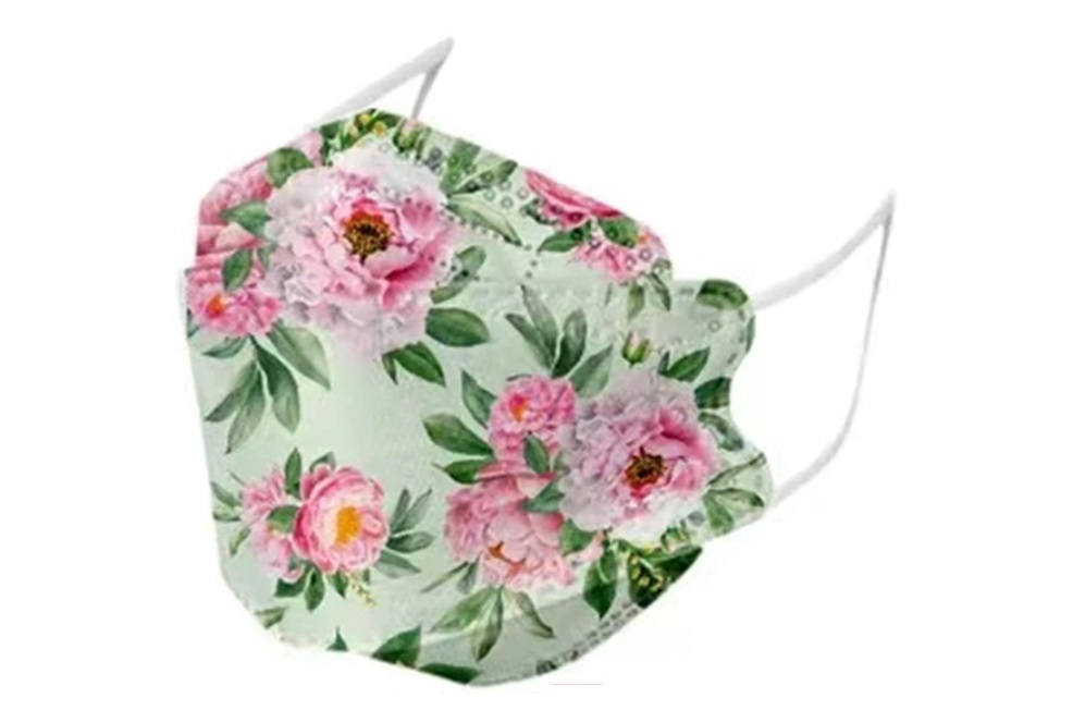 mascarilla de flores