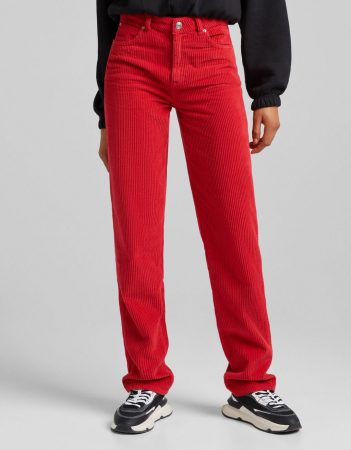 Pantalón de pana de Bershka