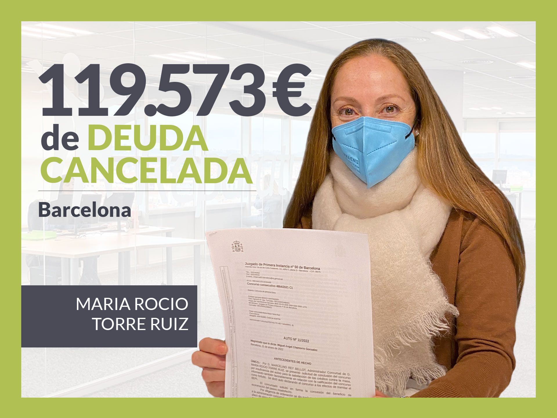 Repara tu Deuda Abogados cancela 119.573€ en Barcelona (Catalunya) con la Ley de Segunda Oportunidad