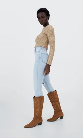 Jeans súper high waist Vintage