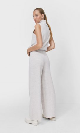 Pantalón ancho canalé