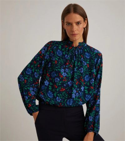 blusa flores el corte ingles