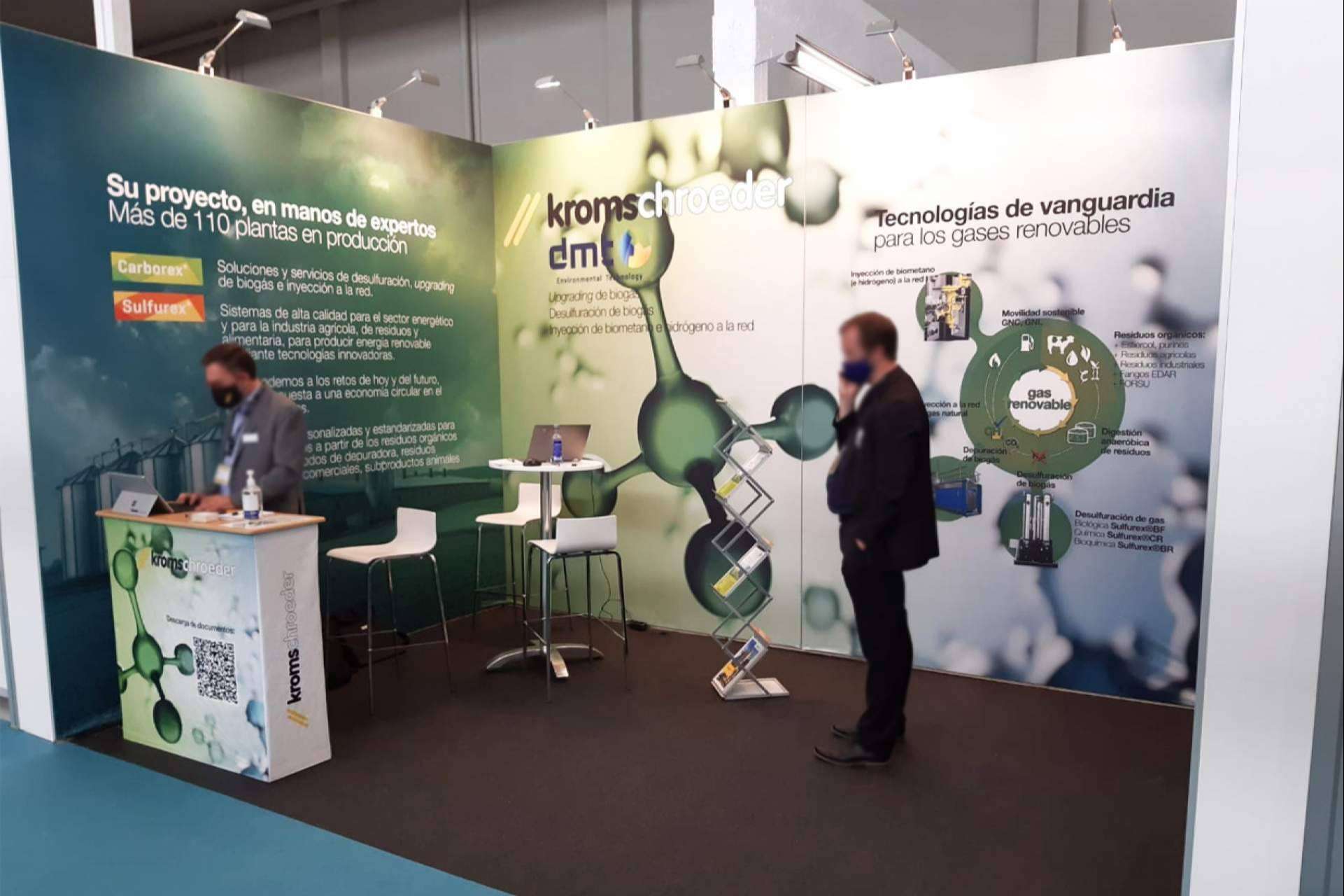 Una gran opción para cuidar del medioambiente en congresos y ferias son los stands reutilizables