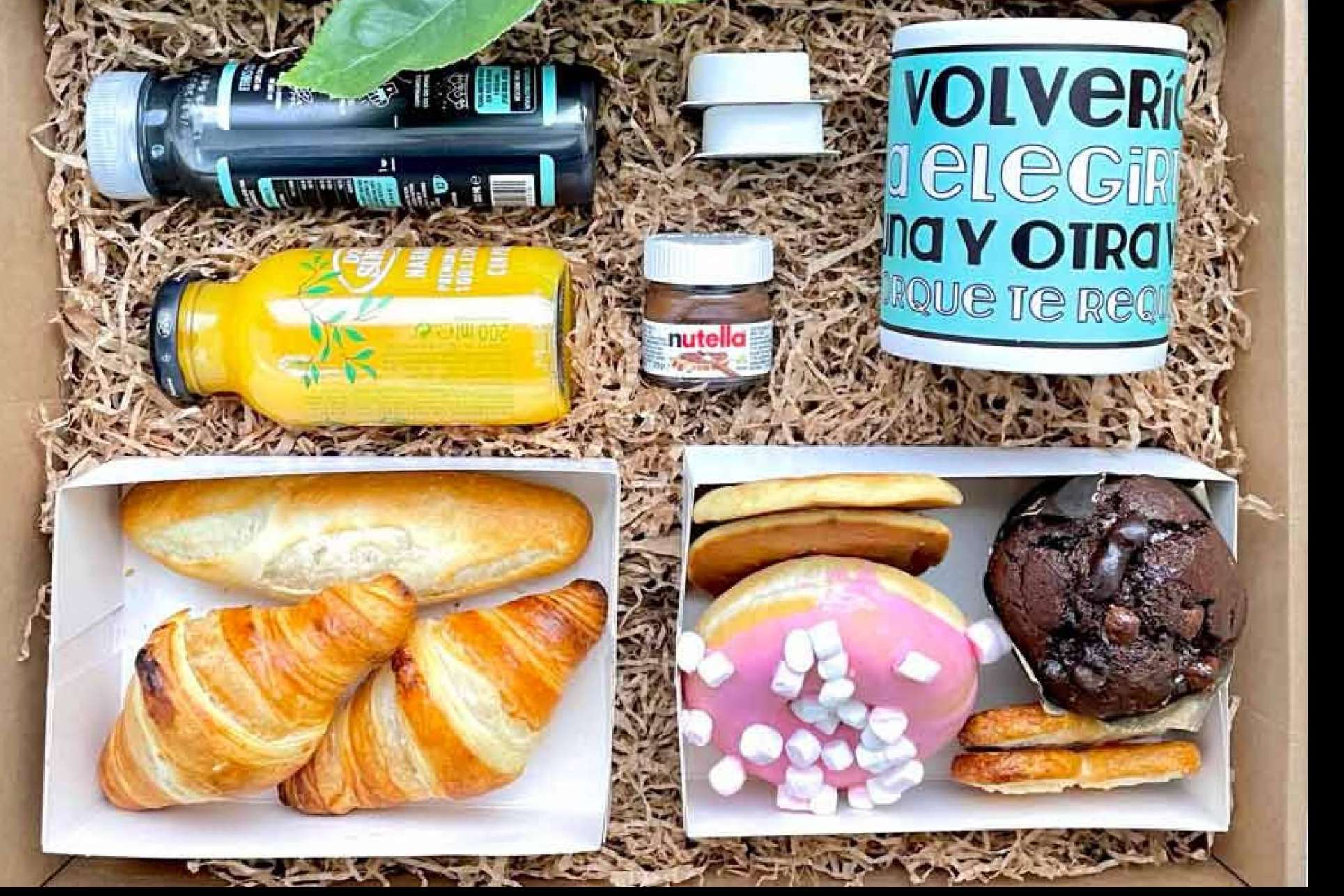 Las Flores No Se Comen ofrece un kit de desayuno romántico a domicilio