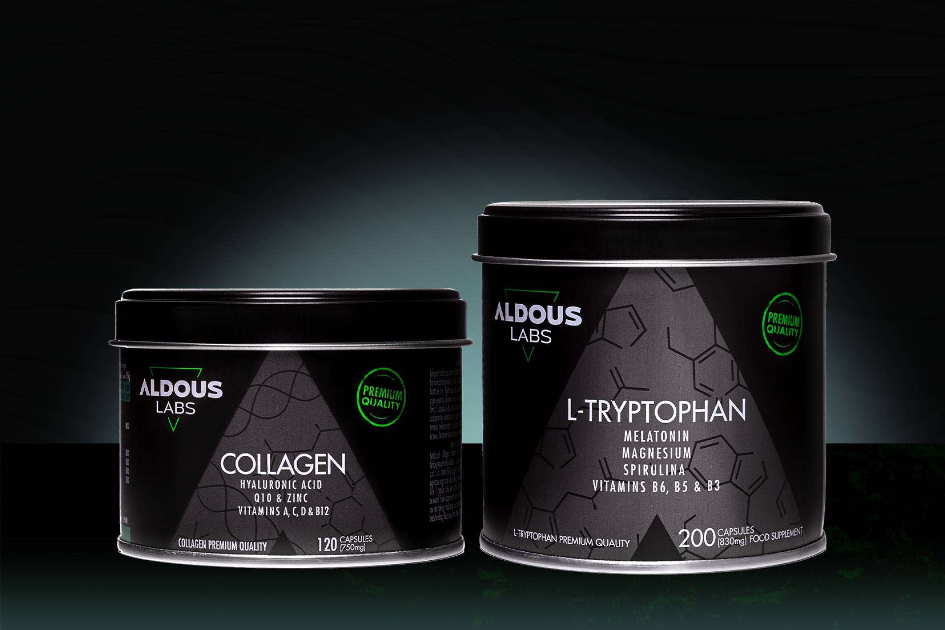 Colágeno y Triptófano con Melatonina, los nuevos productos exitosos de Aldous Bio Colágeno y Triptófano con Melatonina, los nuevos productos exitosos de Aldous Bio