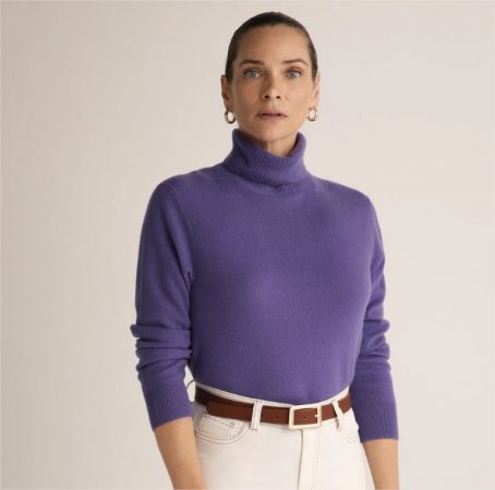 jersey cuello alto woman