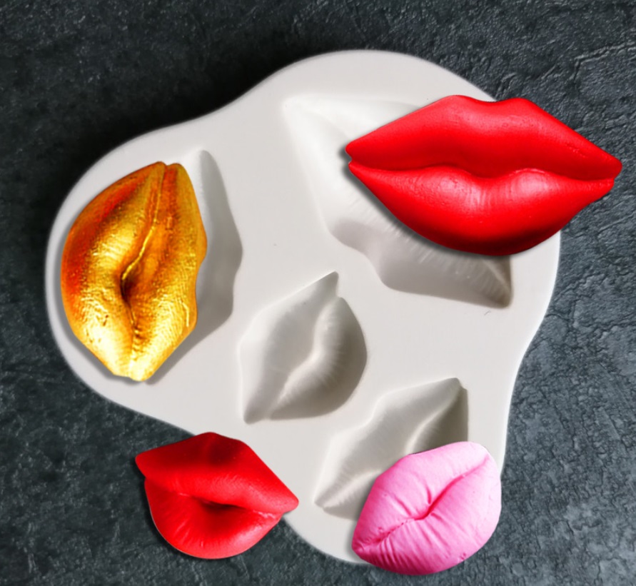 molde labios