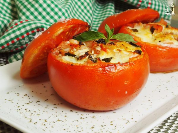 tomates rellenos de mozzarella y albahaca Merca2.es