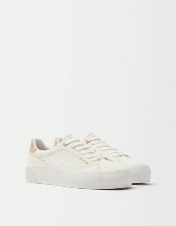 Zapatillas con plataforma de Bershka