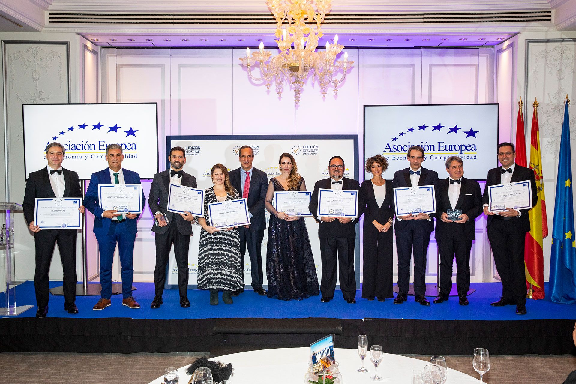 La AEDEEC celebra la II edición del Premio Europeo de Calidad Empresarial