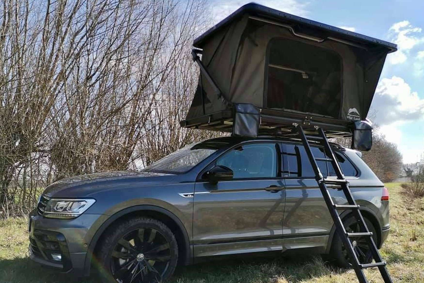 Las tiendas de techo, una excelente opción para las escapadas de fin de semana