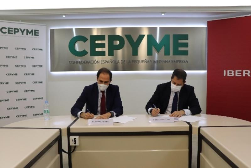 Iberia y Cepyme firman un acuerdo para impulsar la recuperación de las pymes tras la pandemia
