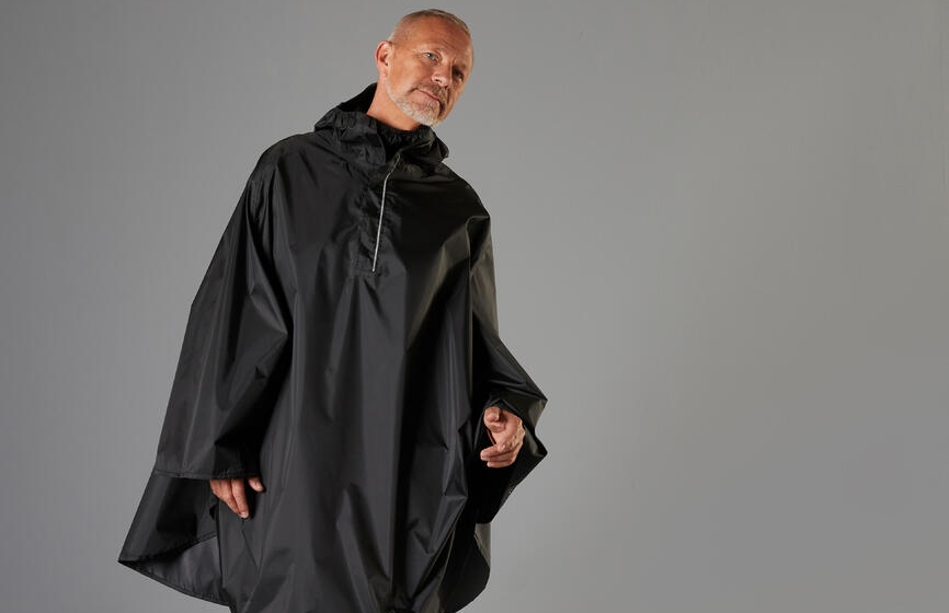 poncho de bici Decathlon