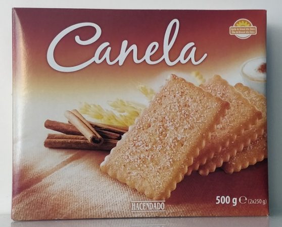 Galletas Mercadona canela