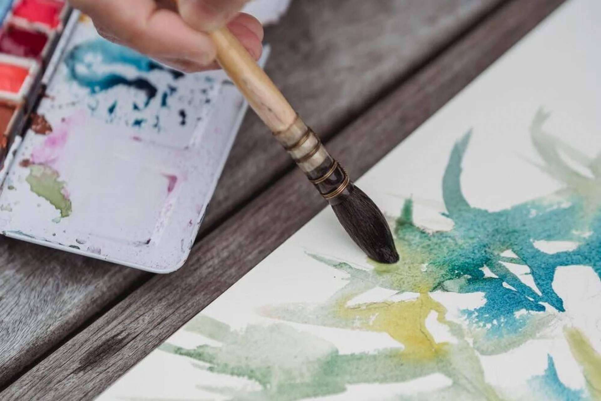 Aprender acuarela en tan solo 10 clases es posible con El Taller de la Salamandra