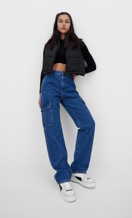 jeans cargo stradivarius 7 Merca2.es