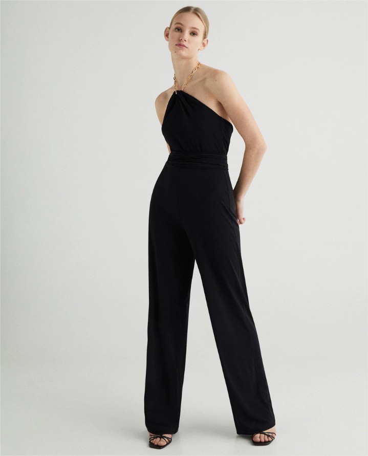 mono escote halter cadena green coast