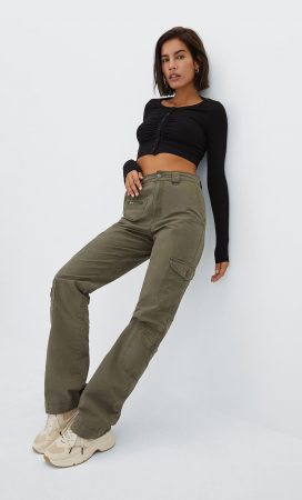 pantalones cargo stradivarius 3 Merca2.es