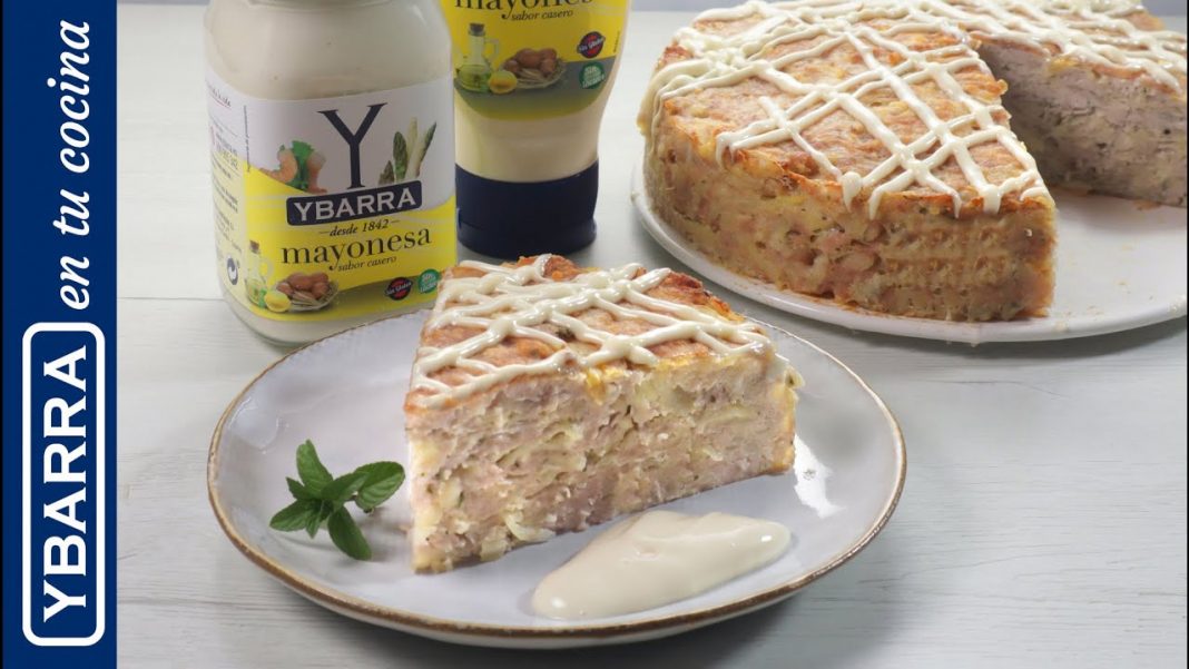 pastel de pollo y patatas