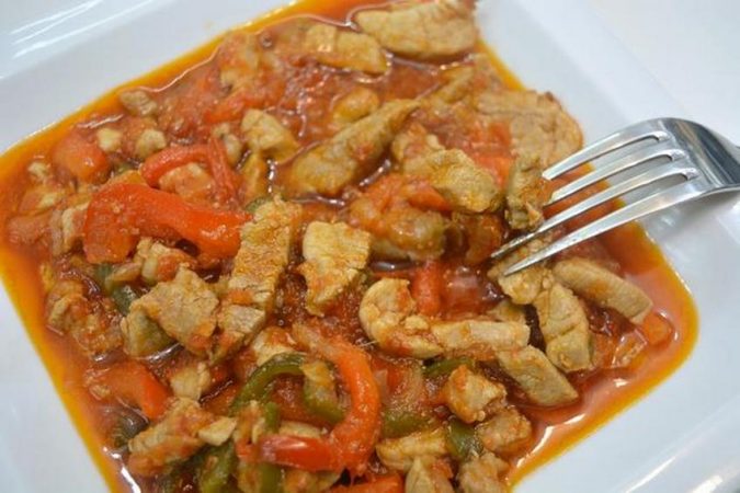 solomillo de cerdo guisado con verduras Merca2.es