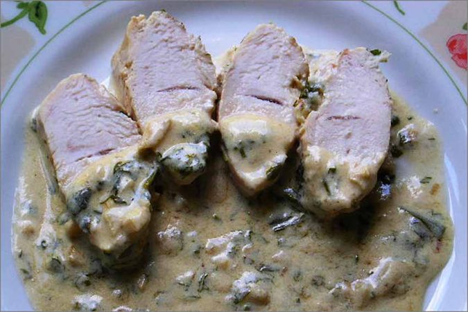 solomillo de pavo con nata Merca2.es