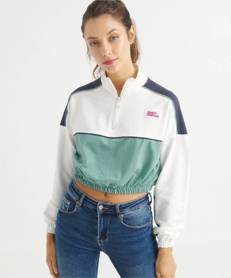 sudadera estampado liso inside el corte ingles