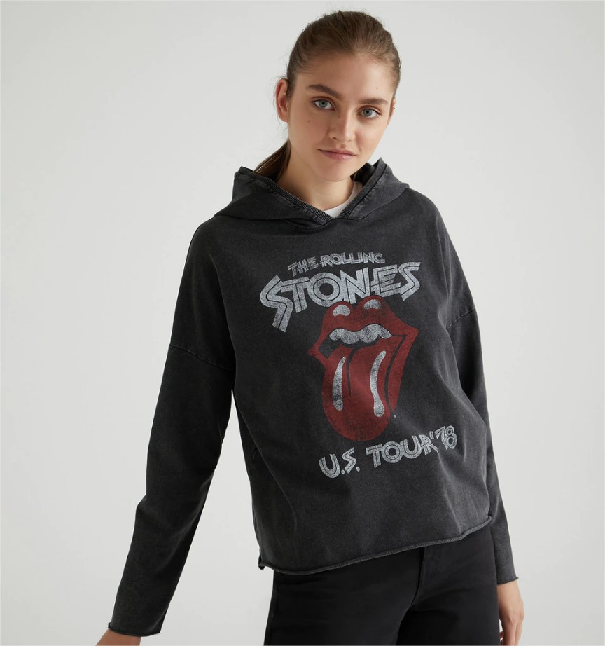 sudadera rolling stones green coast el corte ingles