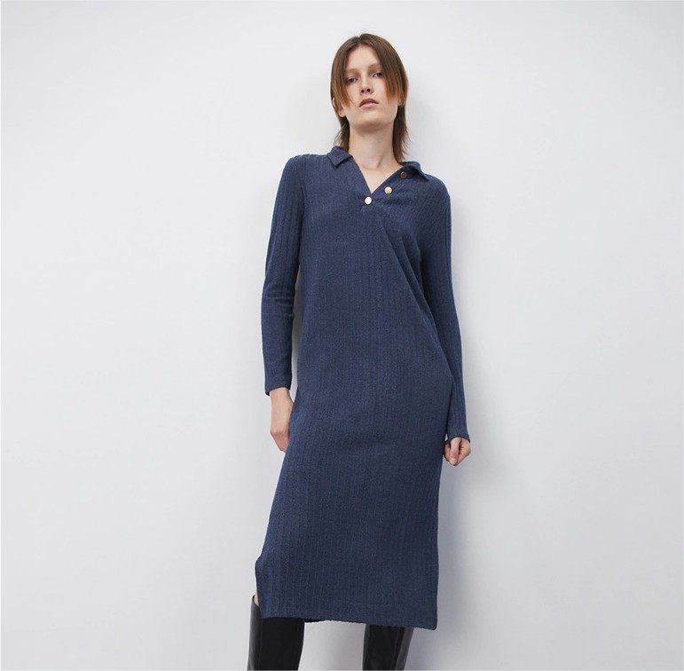 vestido midi canale sfera