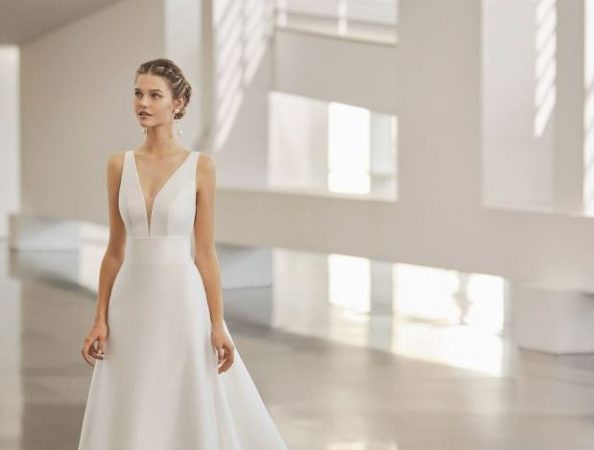 Las tendencias de vestidos de novia que triunfarán esta temporada 1 Merca2.es vestido novia sencillo Merca2.es