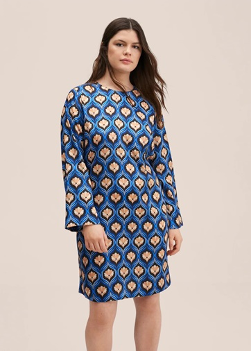 Mango vestidos estampados retro 29,99 euros