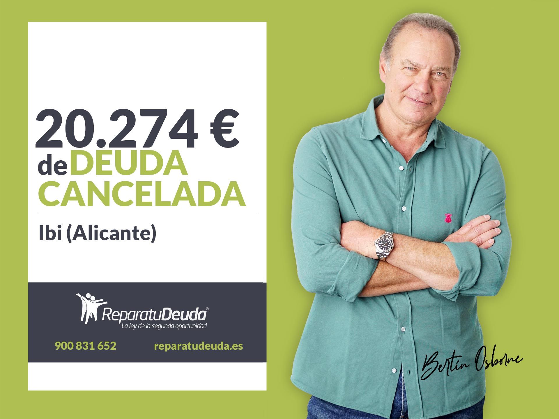 Repara tu Deuda Abogados cancela 20.274€ en Ibi (Alicante) con la Ley de Segunda Oportunidad