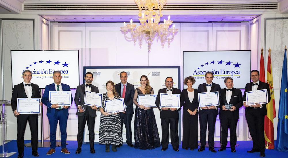 PsicoAbreu, una empresa malagueña de psicología, recibe el premio europeo a la calidad empresarial