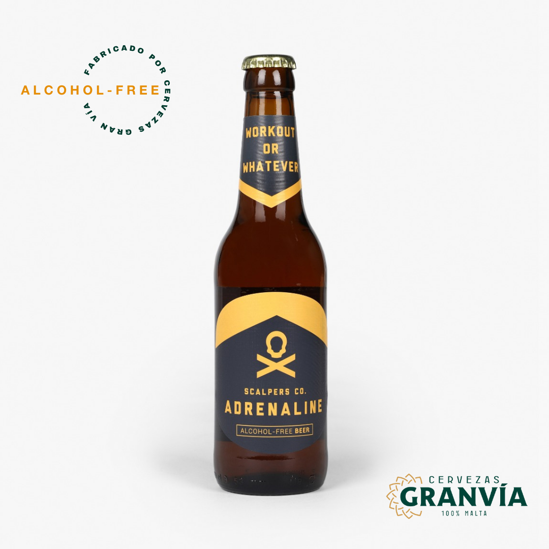 Cervezas Gran Vía y Scalpers se unen para el lanzamiento de ‘Adrenaline’ Cervezas Gran Vía y Scalpers se unen para el lanzamiento de ‘Adrenaline’