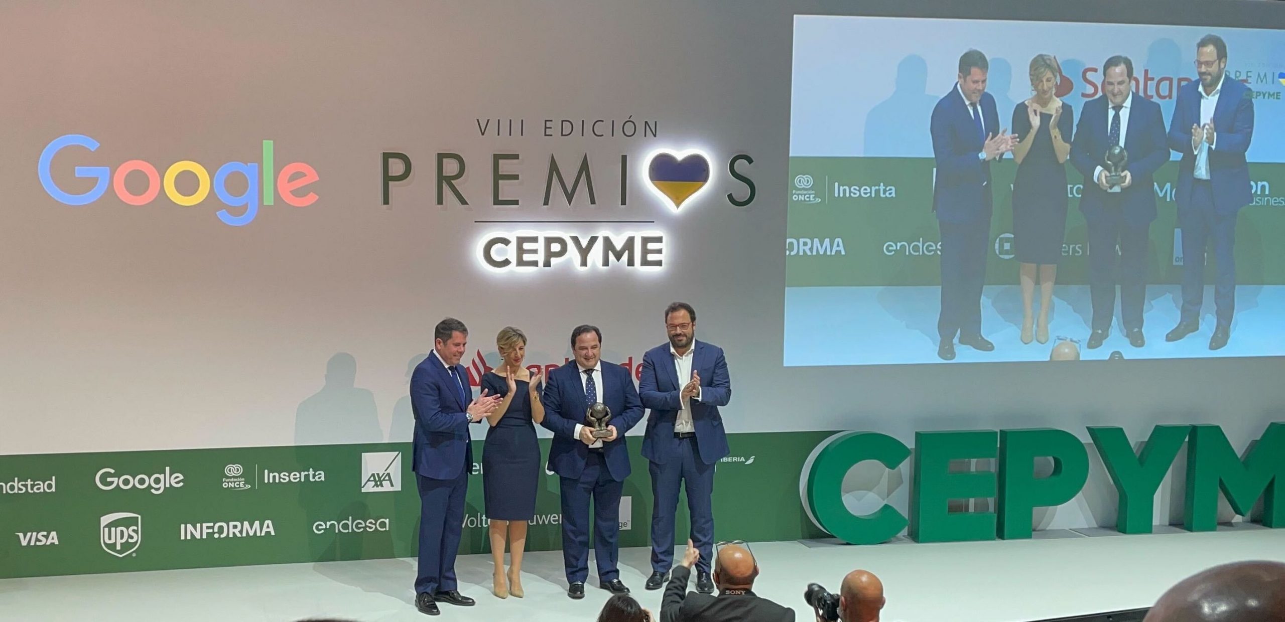 Bookker, Pyme Proyecto Emprendedor en los Premios CEPYME Bookker, Pyme Proyecto Emprendedor en los Premios CEPYME