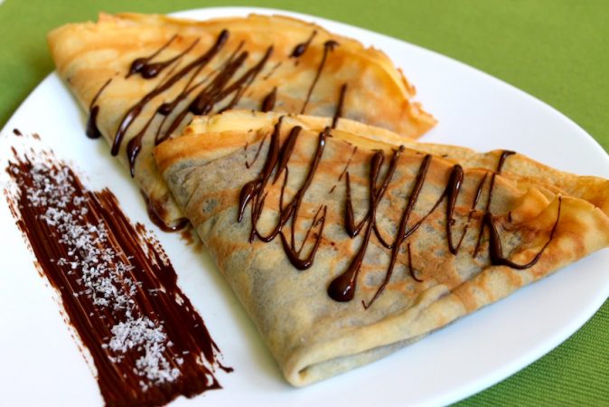 Crepes de nutella y coco Merca2.es